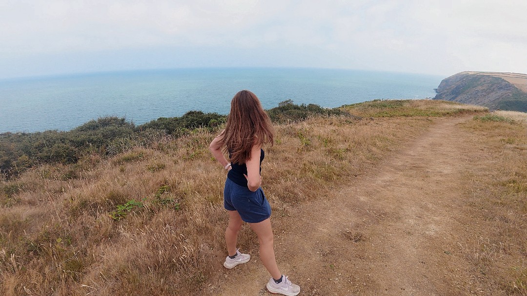 Walking the Welsh Coastal Path 🌊

Heather enjoying the Welsh coastal path. Quiet views, sea air, and coastal life that fits perfectly with our sailing journey.

#WelshCoastalPath #WalesCoast #WestWales #CoastalWalk #NatureUK #SeaViews #WalkingUK #ExploreWales #CoastalLife #AdventureTogether #SailingLife #BoatLife